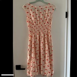 Kate Spade Silk (blend) Flamingo dress size 10